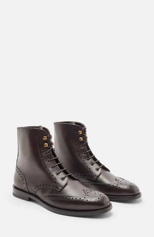 Dark Brown - Calf