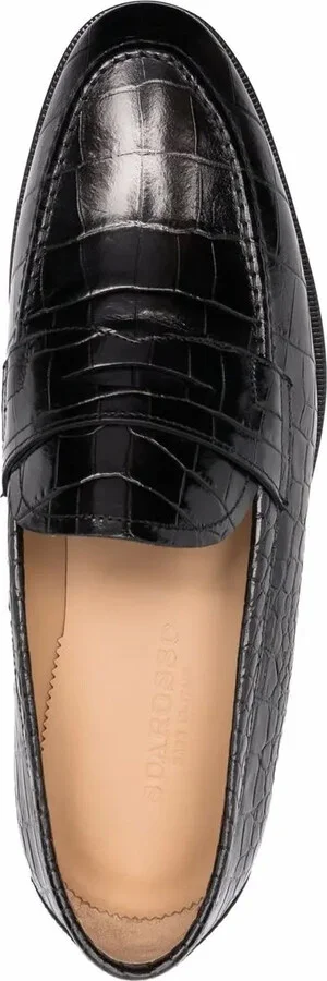 Stefano crocodile-embossed loafers - Image 4