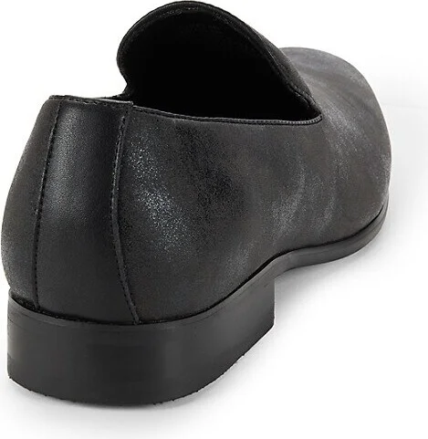 Steffan Washed Faux-Leather Loafers - Image 3