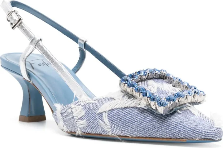 Stefi 60mm slingback sandals - Image 2
