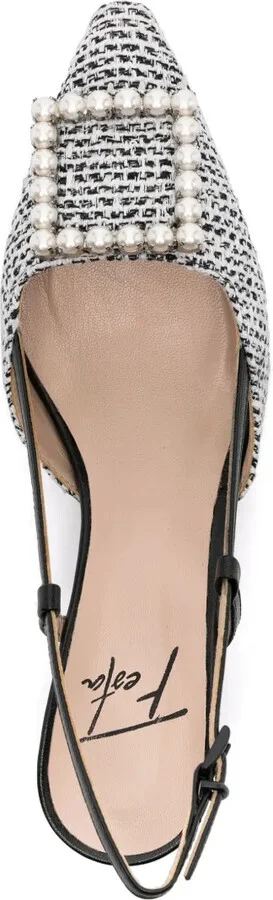 Stefy 50mm tweed pumps - Image 4