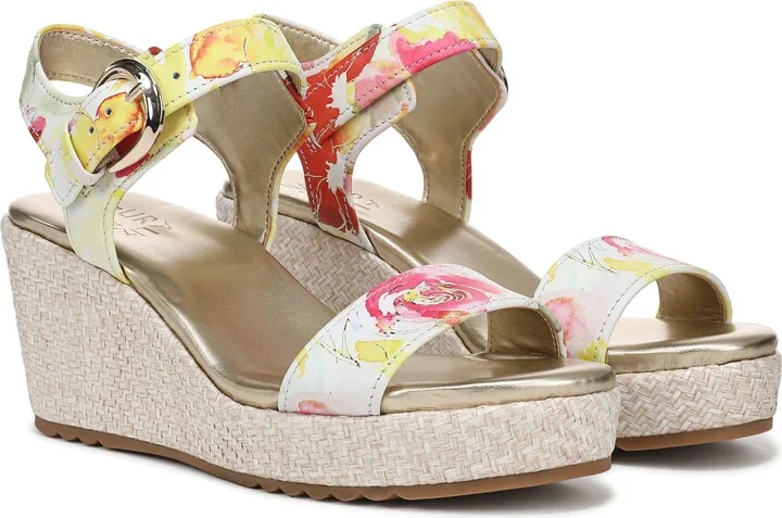 Stella Ankle Strap Platform Wedge Sandal - Image 9