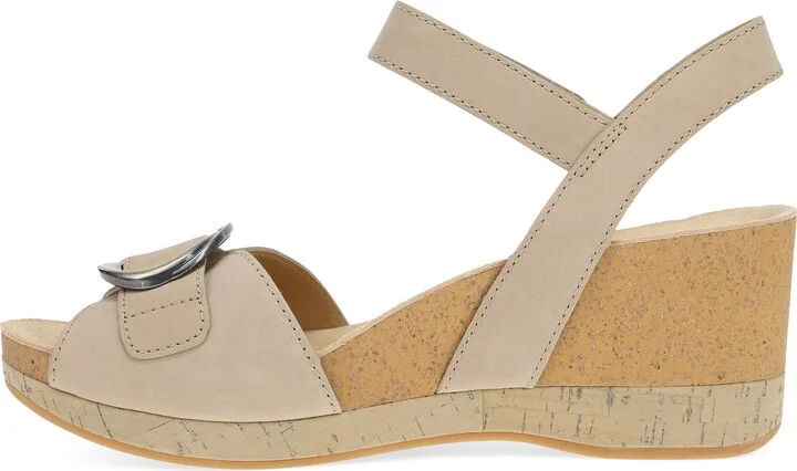 Stella Ankle Strap Platform Wedge Sandal - Image 7