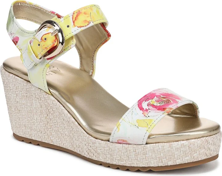 Stella Ankle Strap Platform Wedge Sandal