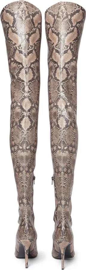 Stella Iconic python-print boots - Image 3