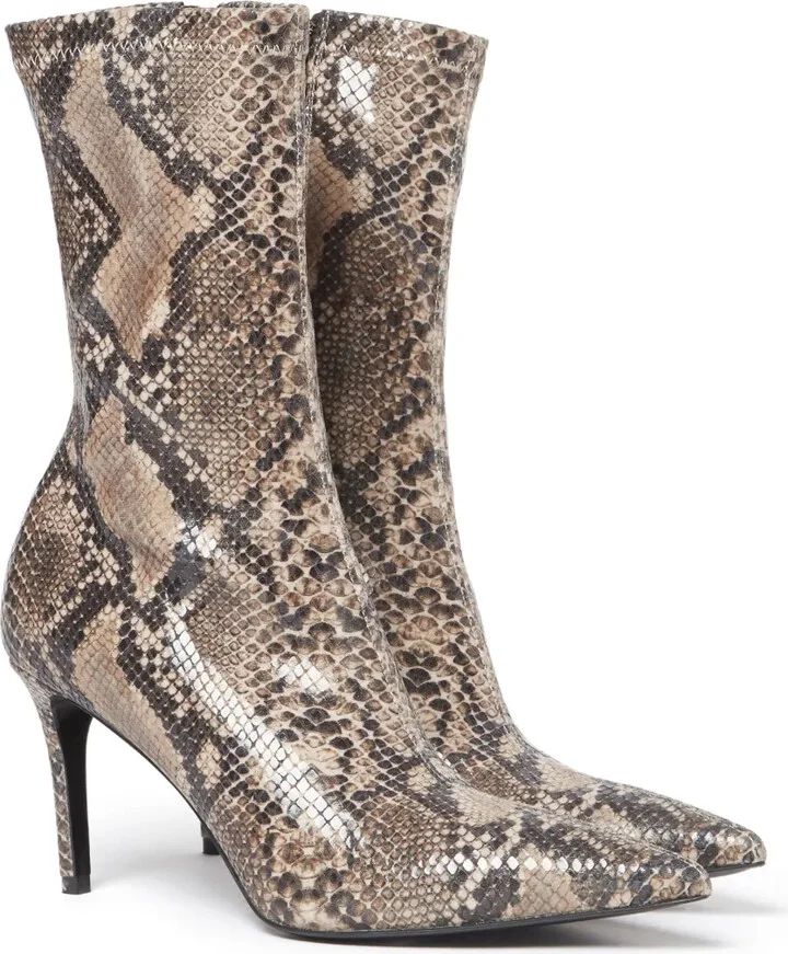 Stella Iconic python-print boots - Image 2