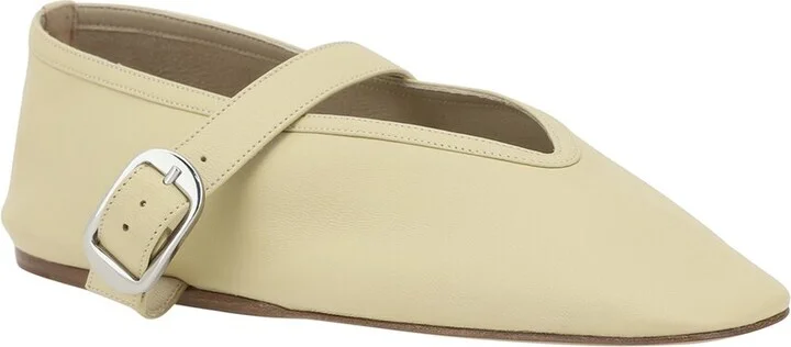 Stella Leather Ballerina Flat