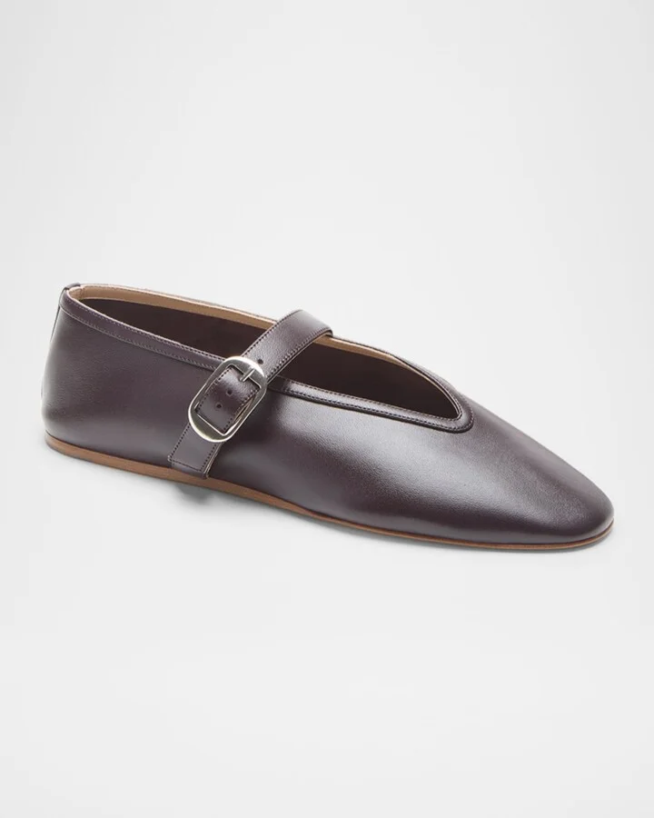 Stella Leather Ballerina Flats - Image 2