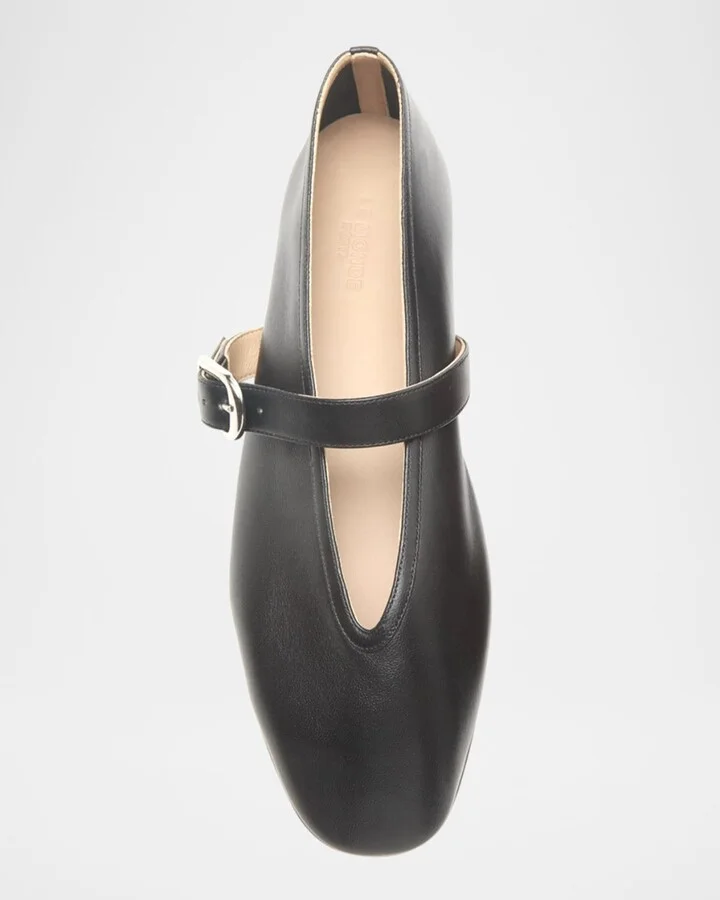 Stella Leather Ballerina Flats - Image 2