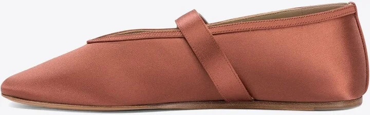 Stella Mary-Jane Satin Ballet Flats - Image 2