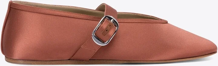 Stella Mary-Jane Satin Ballet Flats