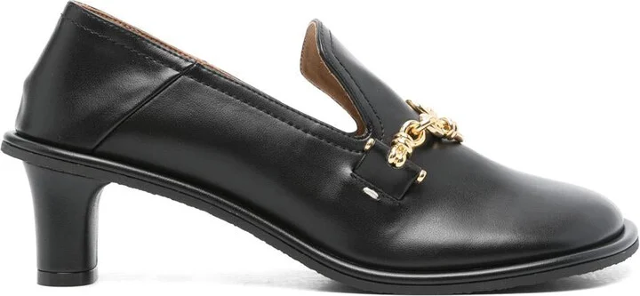 Stella McCartney 45Mm Metallic-Detail Pumps