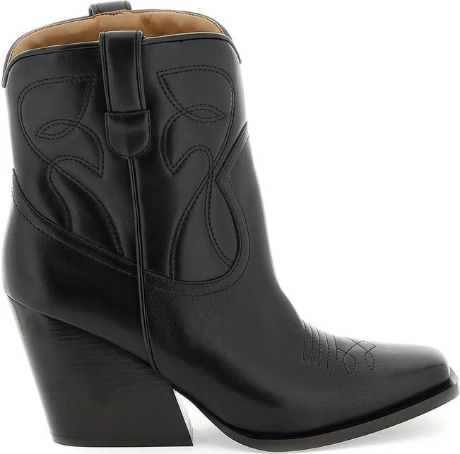 Stella McCartney Alter Mat Cowboy Ankle Boots