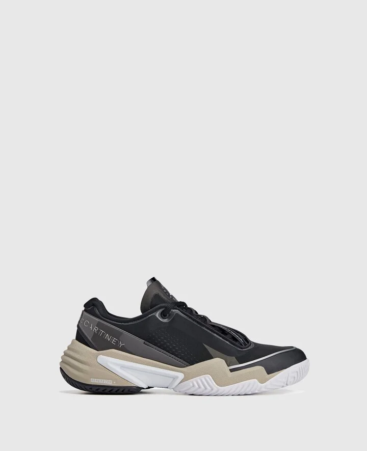 Stella McCartney - Barricade Tennis Trainers, Woman, Black, Size: 3h