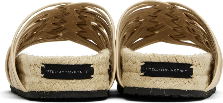 Stella McCartney Beige Gaia Alter Mat Sandals - Image 2