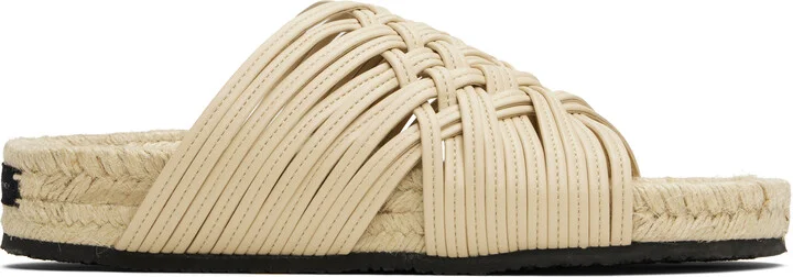 Stella McCartney Beige Gaia Alter Mat Sandals