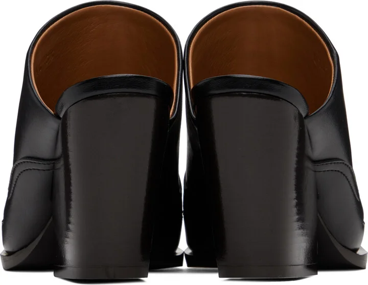 Stella McCartney Black Cowboy Cloudy Mules - Image 2