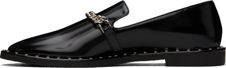 Stella McCartney Black Falabella Loafers - Image 3