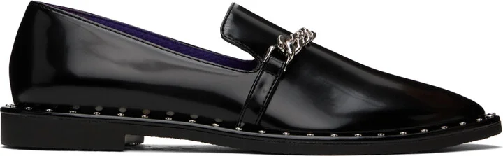 Stella McCartney Black Falabella Loafers
