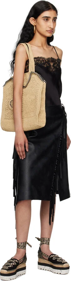 Stella McCartney Black Gaia Platform Espadrilles - Image 5