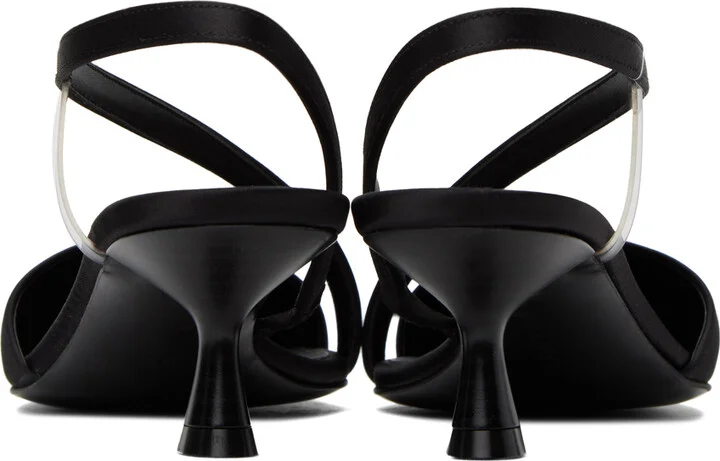 Stella McCartney Black Iconic D'Orsay Heels - Image 2