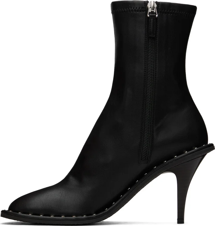 Stella McCartney Black Ryder Heels - Image 3