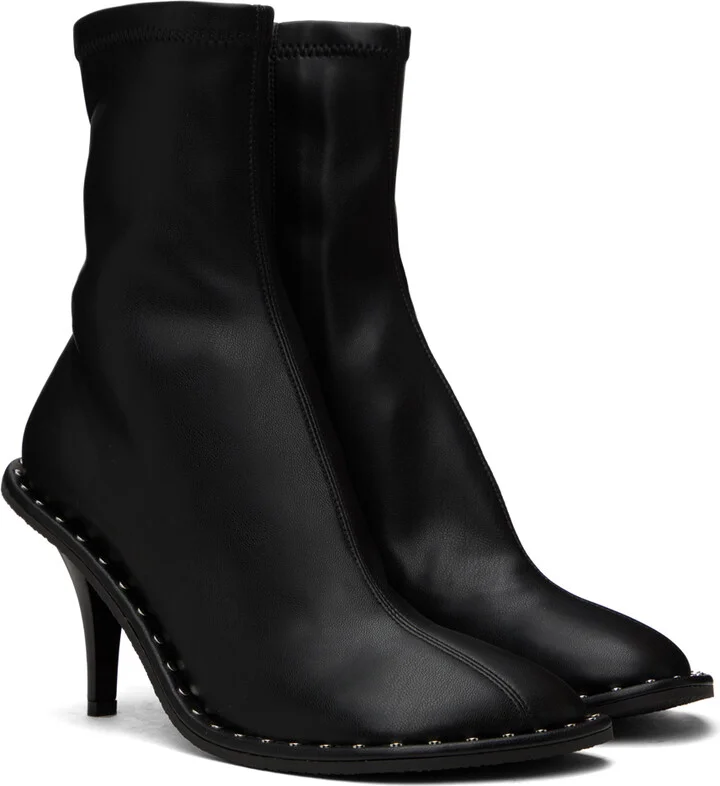 Stella McCartney Black Ryder Heels - Image 4
