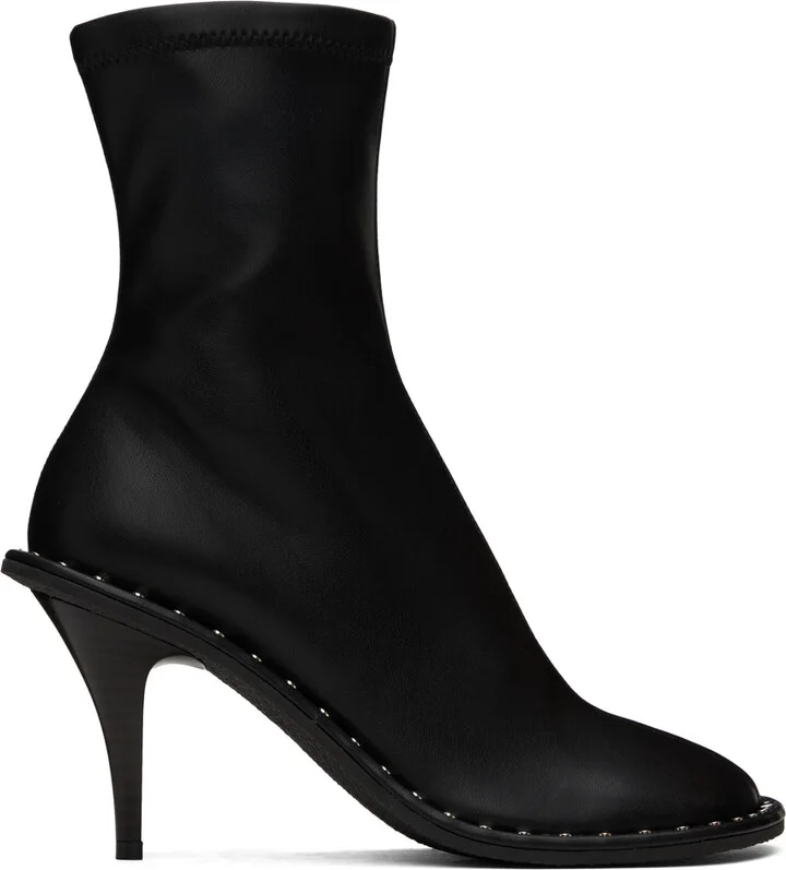 Stella McCartney Black Ryder Heels