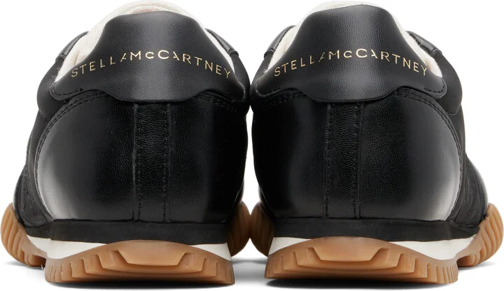 Stella McCartney Black S-Wave Sport Alter Sneakers - Image 2