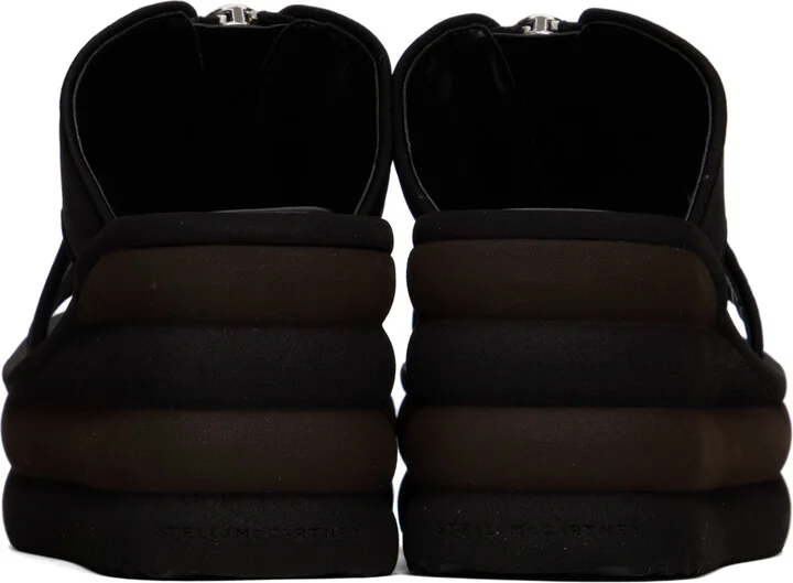Stella McCartney Black Scuba Slides - Image 2
