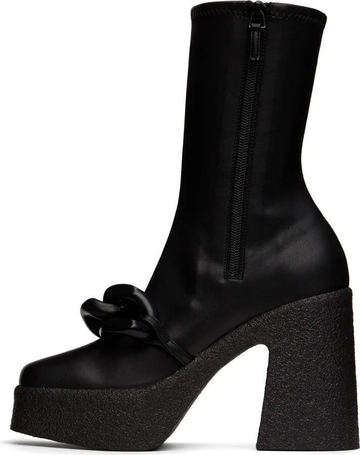 Stella McCartney Black Skyla Boots - Image 3
