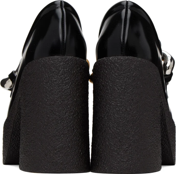 Stella McCartney Black Skyla Chunky Heels - Image 2