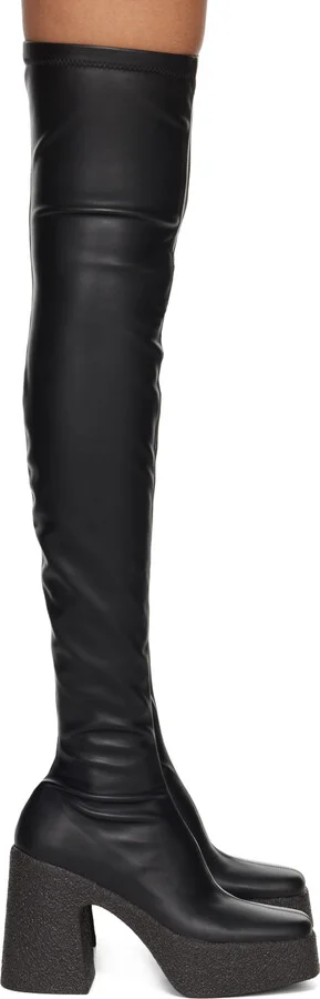 Stella McCartney Black Skyla Tall Boots
