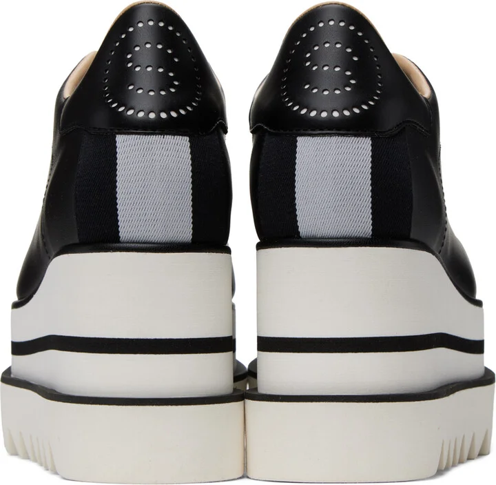 Stella McCartney Black Sneak-Elyse Platform Derbys - Image 2
