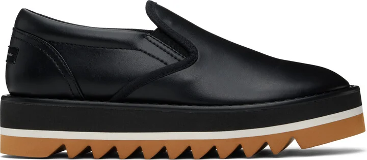Stella McCartney Black Sneak-Elyse Platform Sneakers