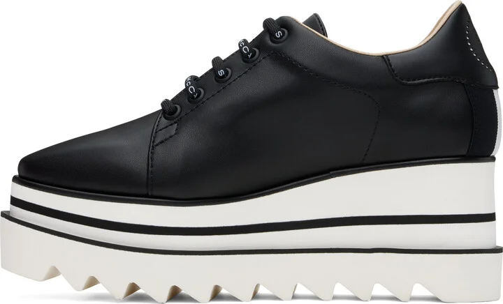 Stella McCartney Black Sneak-Elyse Sneakers - Image 3