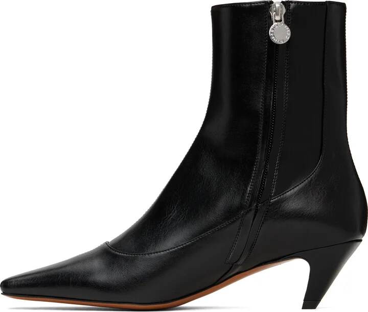 Stella McCartney Black Stella Spur Boots - Image 3
