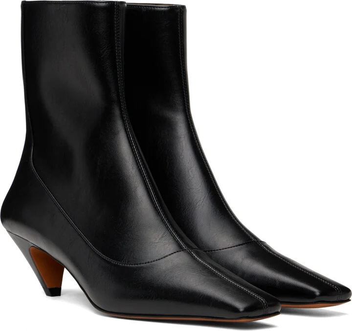 Stella McCartney Black Stella Spur Boots - Image 4