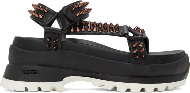 Stella McCartney Black Trace Sandals