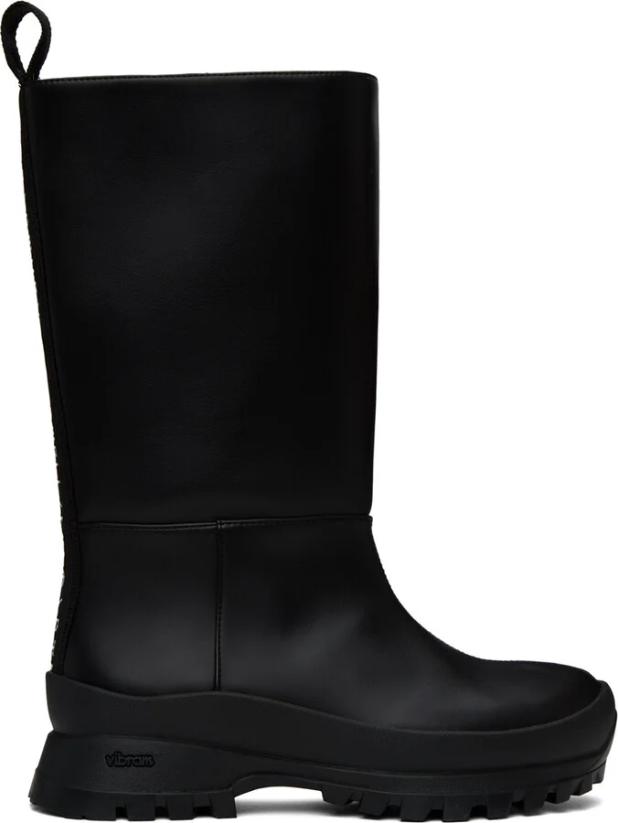 Stella McCartney Black Trace Tubo Boots