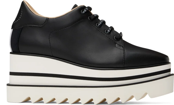 Stella McCartney Black & White Sneak Elyse Sneakers