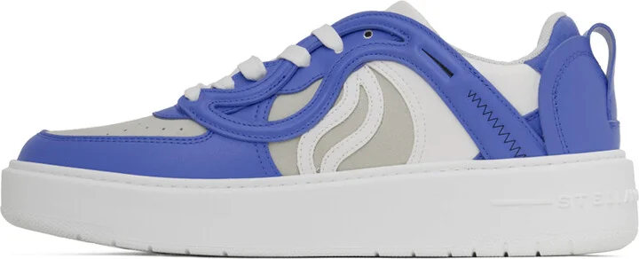 Stella McCartney Bue & White S-Wave 1 Sneakers - Image 3