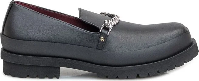 Stella McCartney Chain Detailed Slip-On Loafers