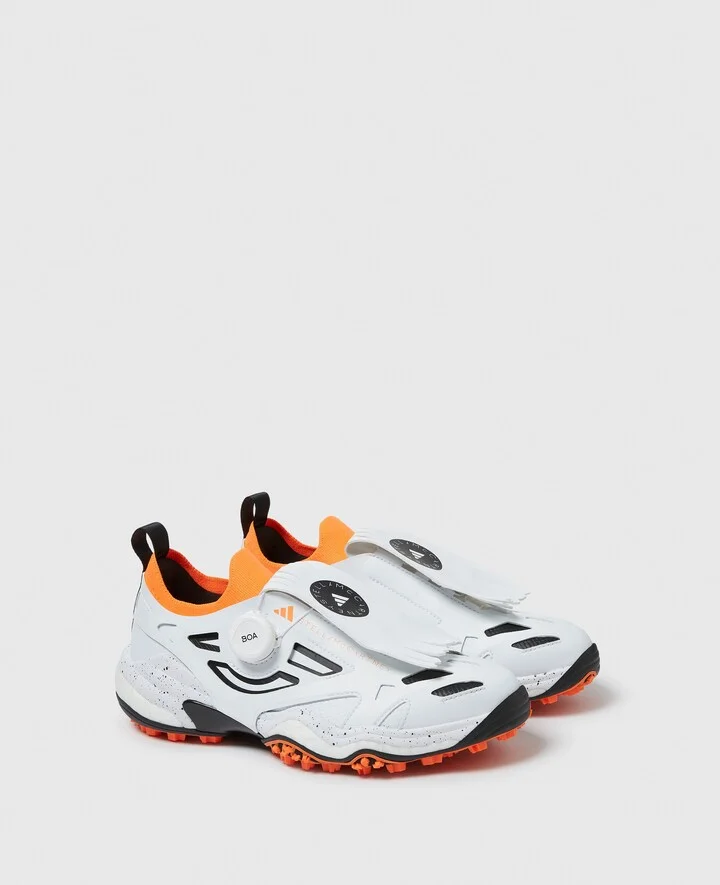 Stella McCartney - Codechaos Golf Sneakers, Woman, White/Black, Size: 3h - Image 3