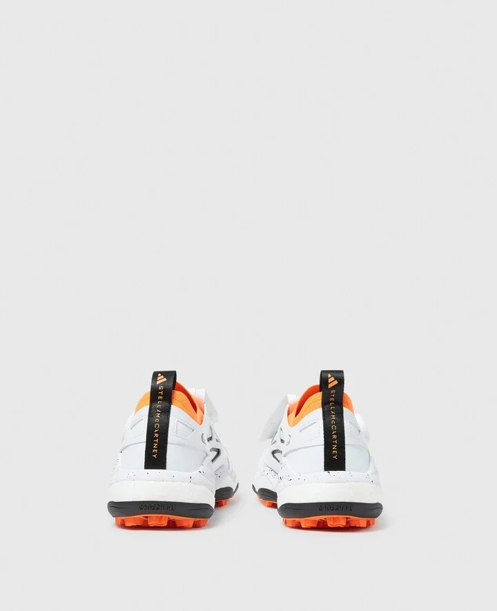 Stella McCartney - Codechaos Golf Sneakers, Woman, White/Black, Size: 3h - Image 4