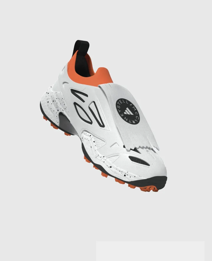 Stella McCartney - Codechaos Golf Sneakers, Woman, White/Black, Size: 3h - Image 6