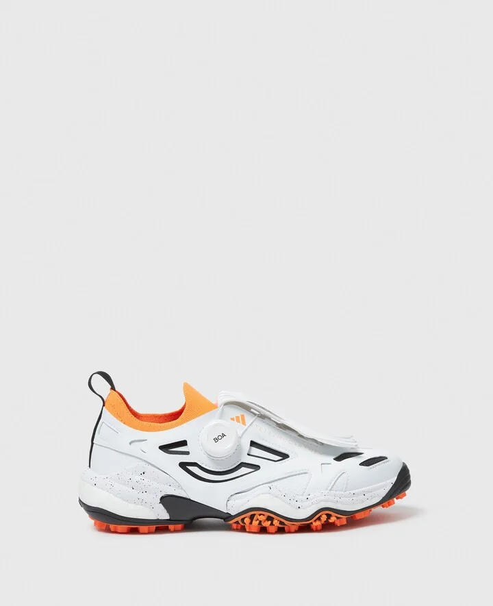 Stella McCartney - Codechaos Golf Sneakers, Woman, White/Black, Size: 3h