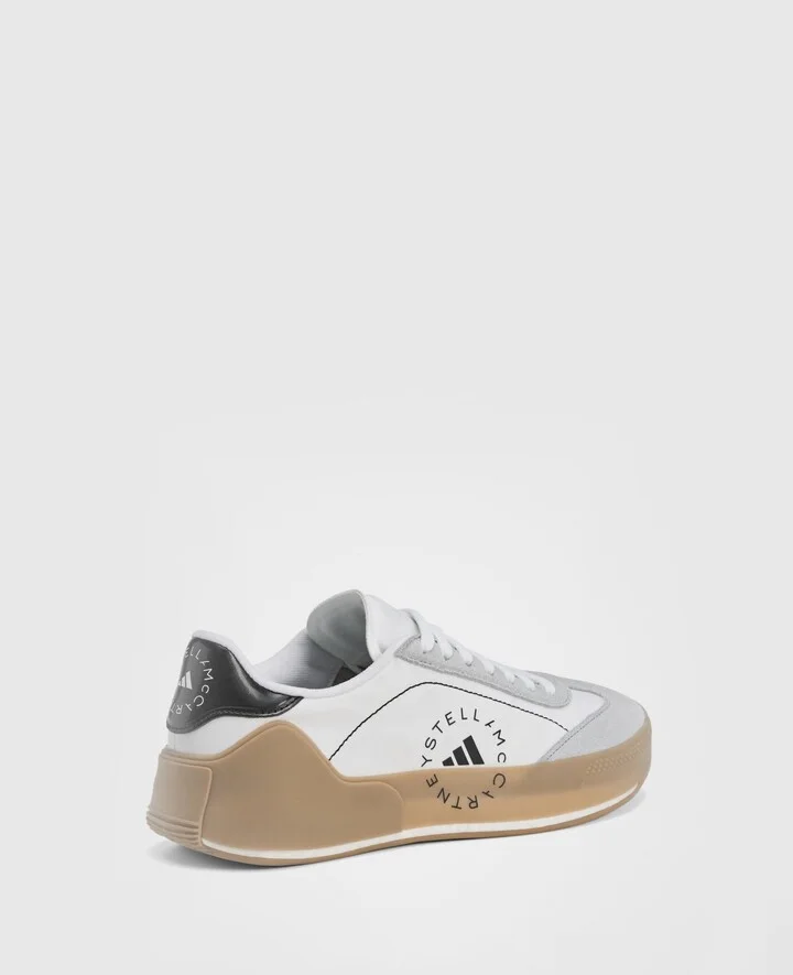 Stella McCartney - CourtBOOST Tennis Trainers, Woman, Pure white, Size: 6 - Image 4