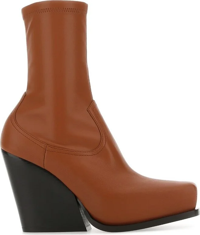 Stella McCartney Cowboy Zipped Stretched Ankle Boots