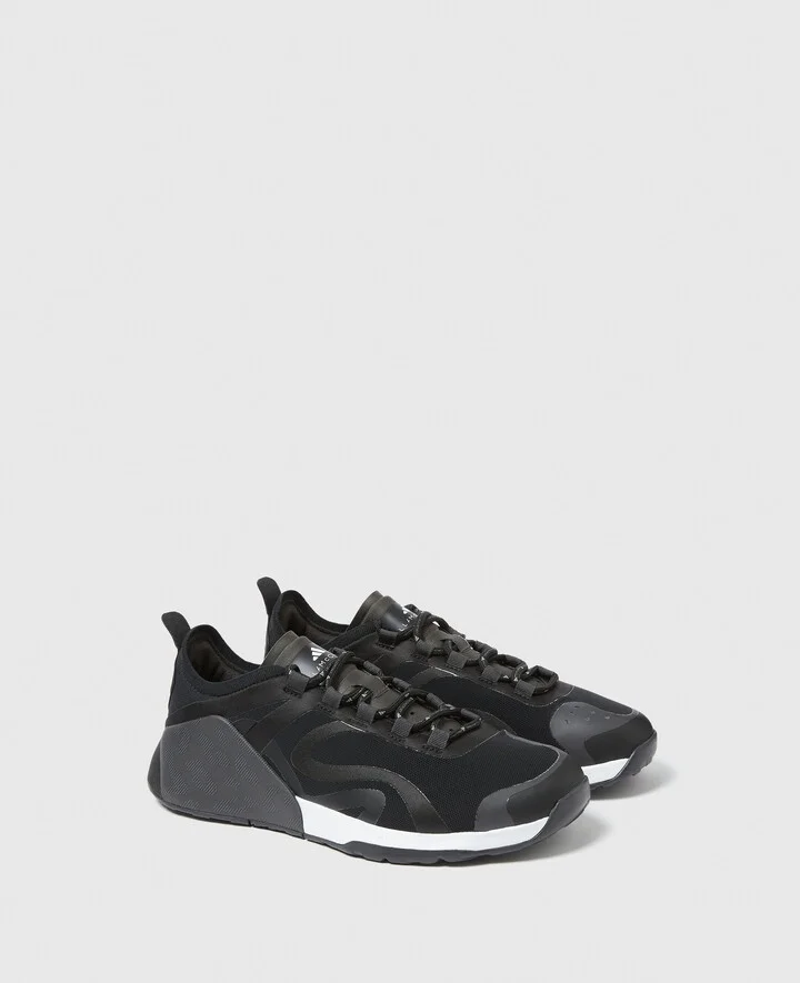 Stella McCartney - Dropset Sneakers, Woman, Black, Size: 3h - Image 2